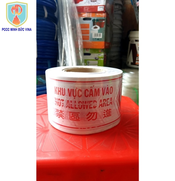 BĂNG RÀO CHẮN ( CẤM VÀO) 8cmx100m 