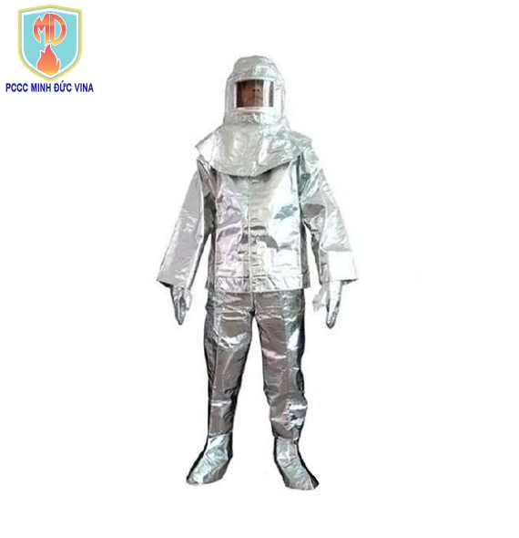 Quần áo tráng nhôm chịu  nhiệt 500 độ